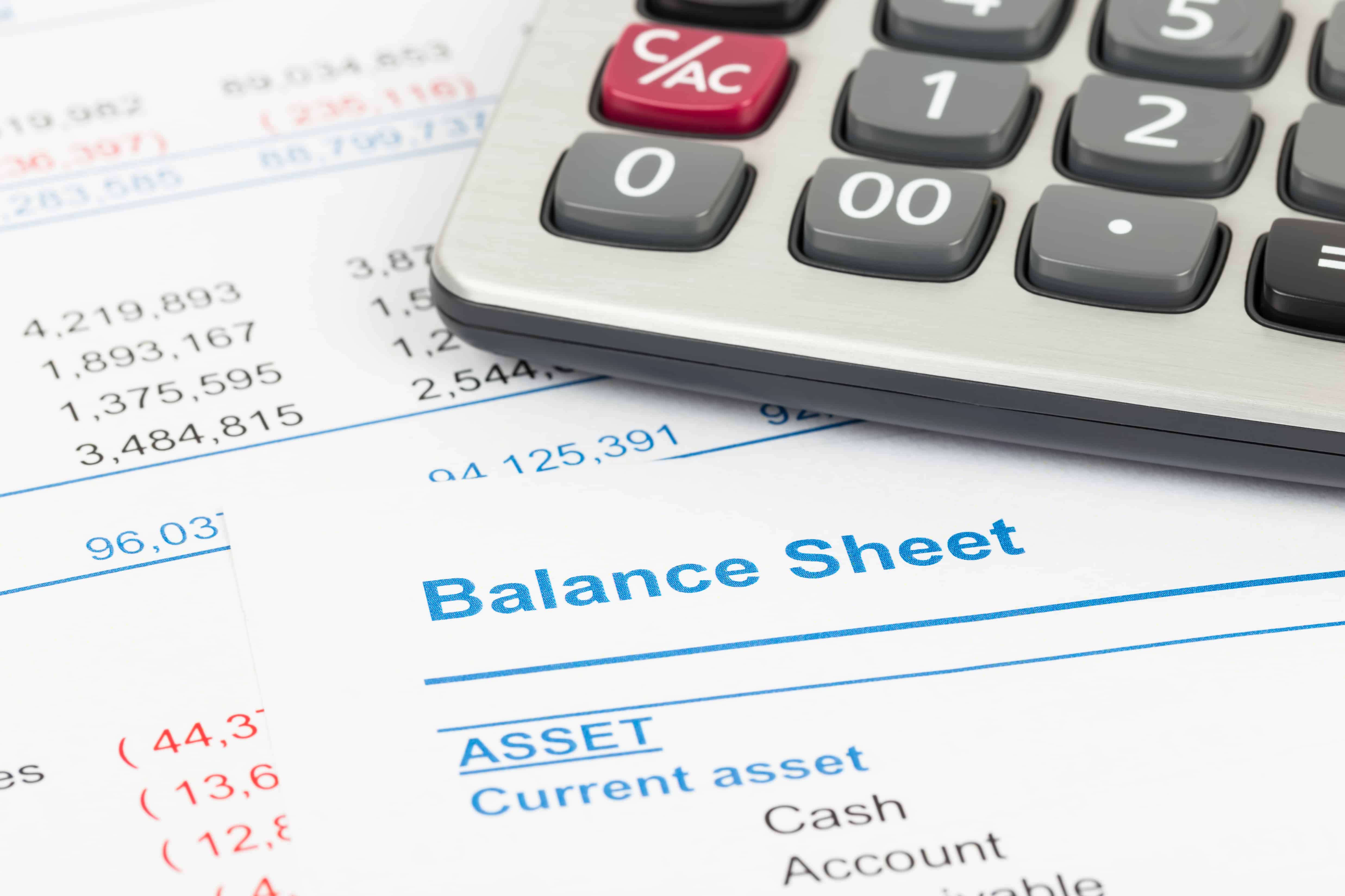 Balance Sheet Changes